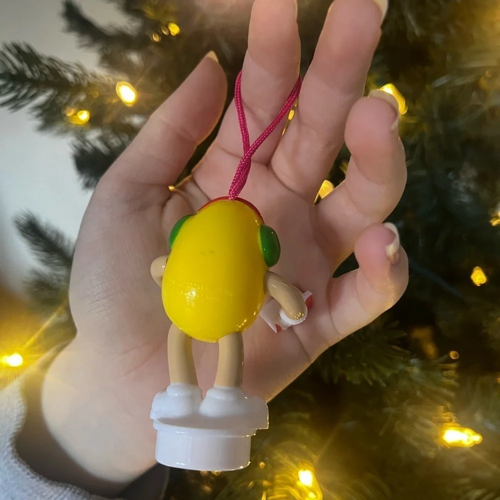 💛 M&Ms Yellow Christmas Ornament